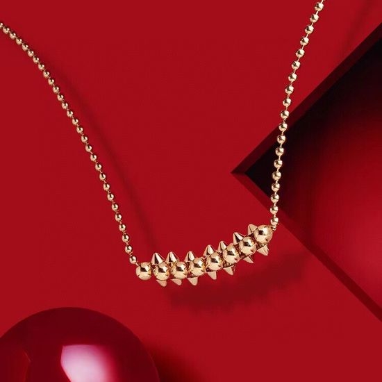 Cartier 18K Gold Plated Elegant Necklace