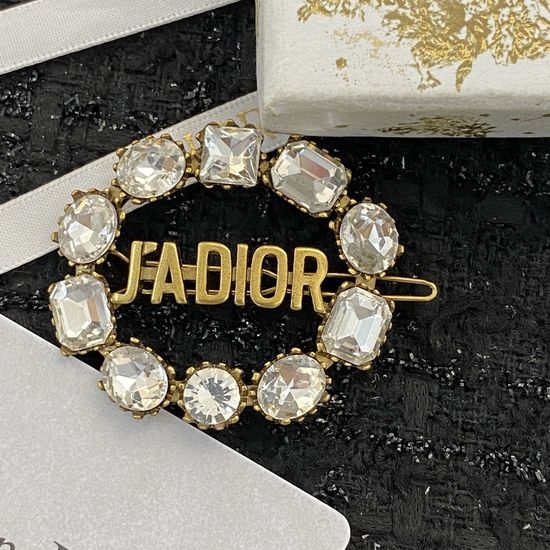 Christian Dior CD High-end Crafted Hair Clip