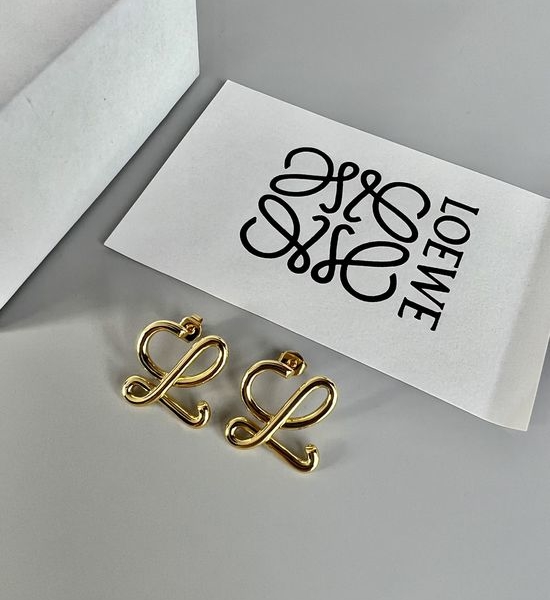 Loewe Minimalist Temperament Stud Earrings