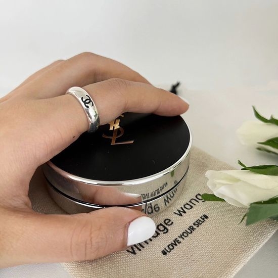 Chanel Vintage Minimalist Style Ring