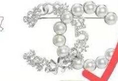 Chanel Flower Pearl Cluster Brooch