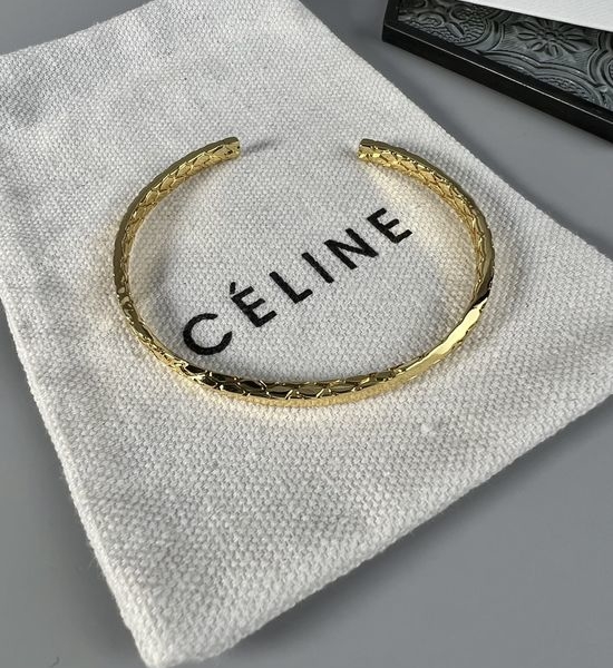 Celine Twisted Animal Pattern Bangle