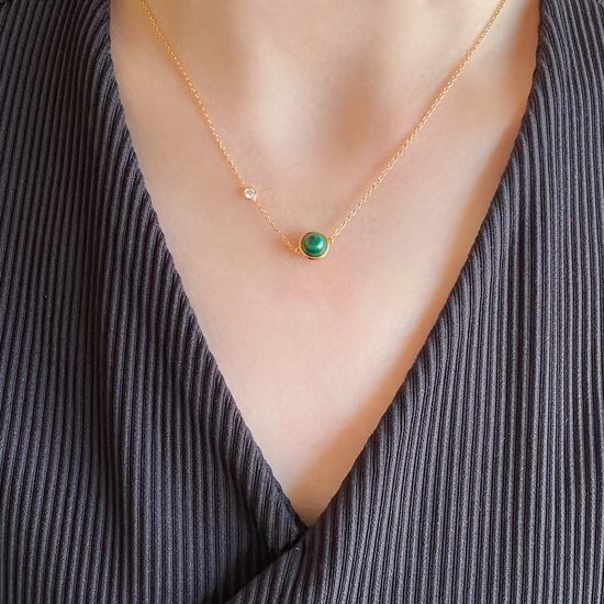 Piaget Rotating Ball Gemstone Decorative Necklace
