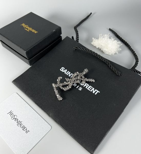 Yves Saint Laurent YSL Classic Versatile Decorative Brooch