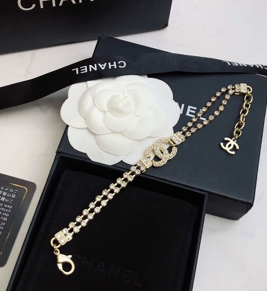 Chanel Delicate Double Logo Bracelet for Daily Wear