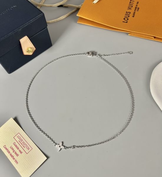 Louis Vuitton LV Necklace Earrings Bracelet Set