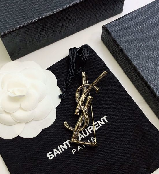 Yves Saint Laurent YSL Vintage Brooch Multi-purpose Fashion Accessory