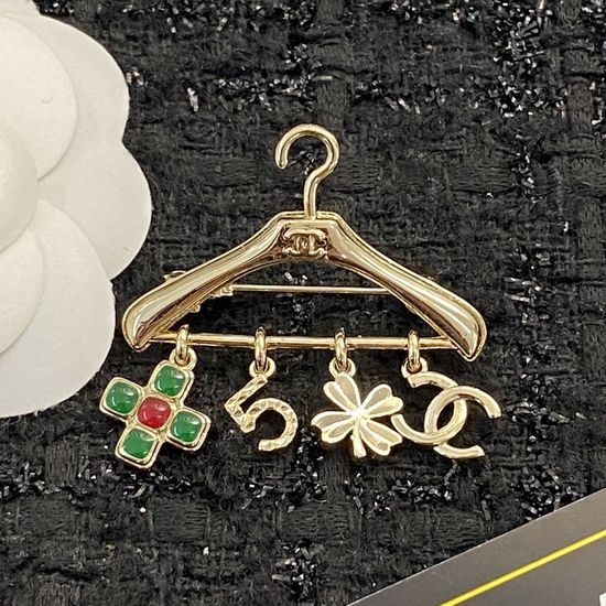 Chanel Tassel Hanger Shaped Brooch