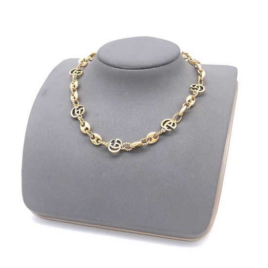 Gucci Classic Double G Pendant Necklace