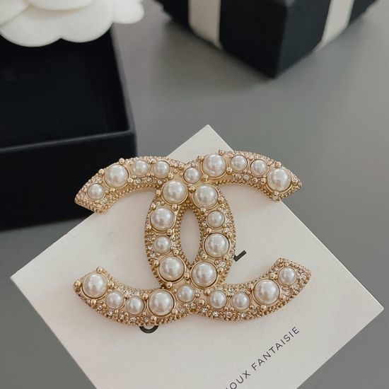 Chanel Classic Pearl Brooch