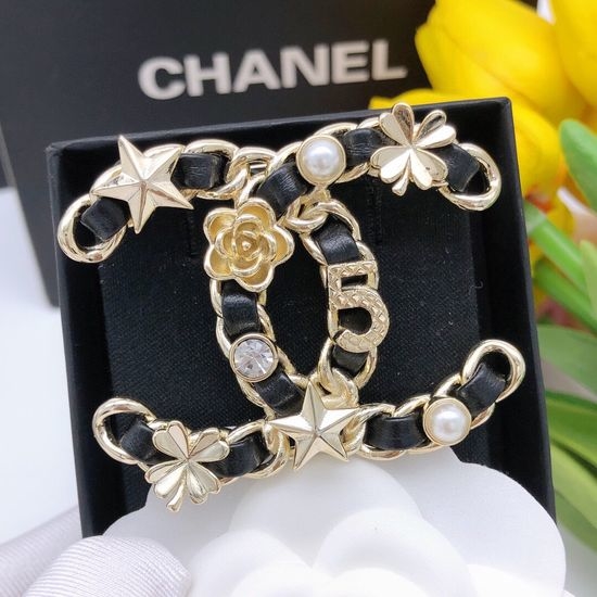 Van Cleef & Arpels VCA Four Leaf Clover Star Decorative Brooch
