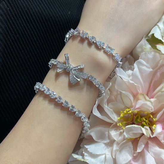 Polo Ralph Lauren Heart Shape Zircon Bracelet