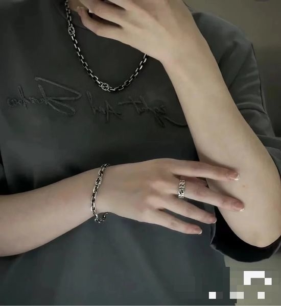 Gucci Cuban Chain Classic Logo Necklace