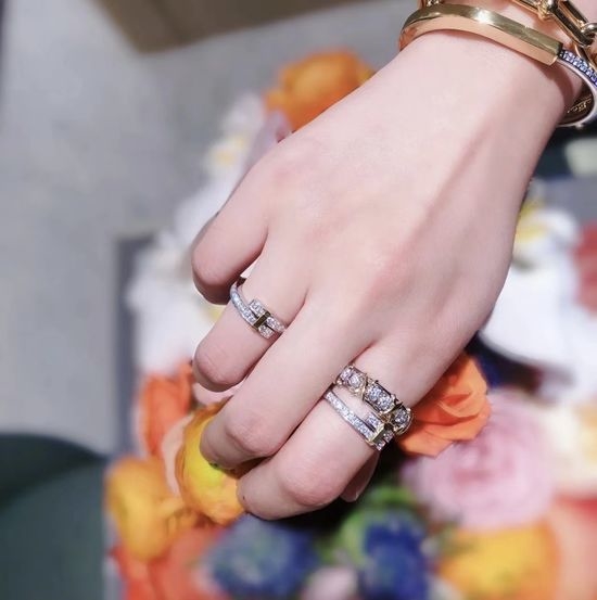 Tiffany & Co. Diamond Round Band Ring