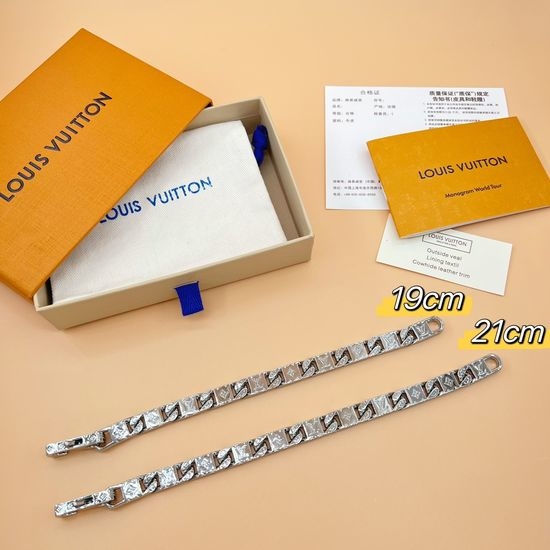 Louis Vuitton LV Monogram Linked Bracelet