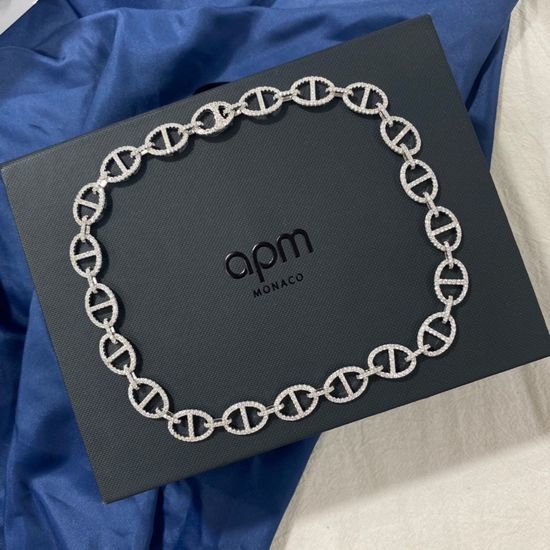 Apm monaco Pig Nose Link Chain Necklace