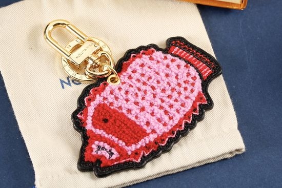 Louis Vuitton LV Creative Fish Shape Keychain Pendant