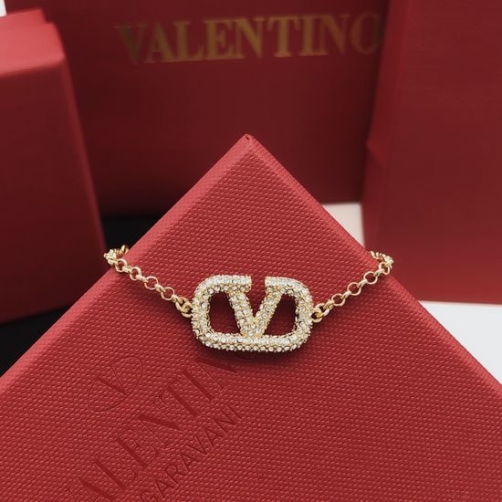 Valentino New V-shaped Diamond Bracelet