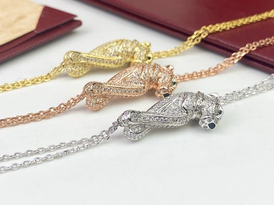 Cartier Full Diamond Leopard Bracelet