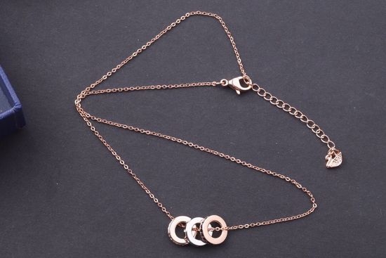 Swarovski Detachable Crystal Pendant Necklace