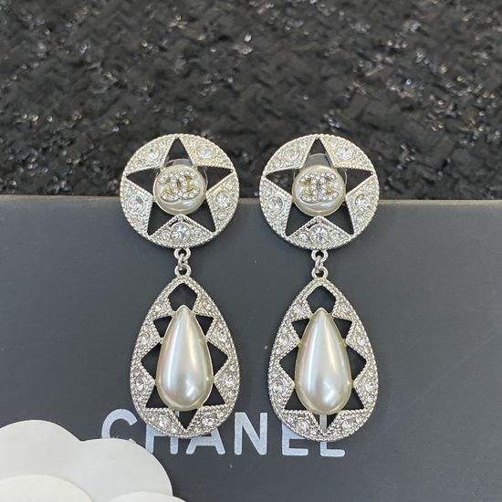 Chanel Delicate Diamond Stud Earrings