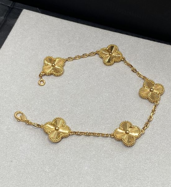 Van Cleef & Arpels VCA Four Leaf Clover Chain Bracelet