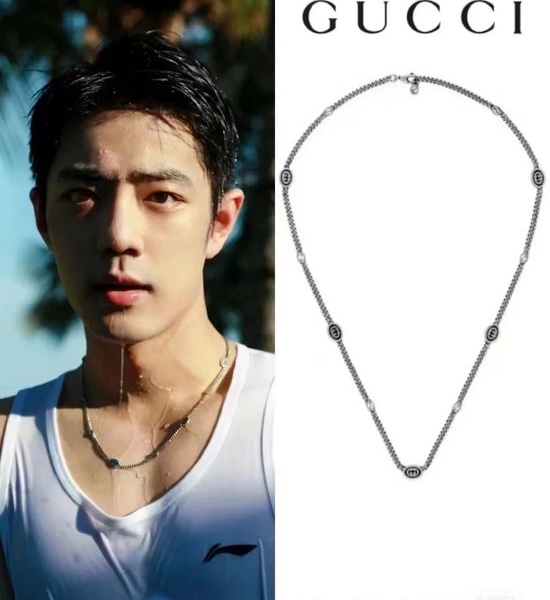 Gucci Bat Shape Pendant Hip Hop Style Necklace