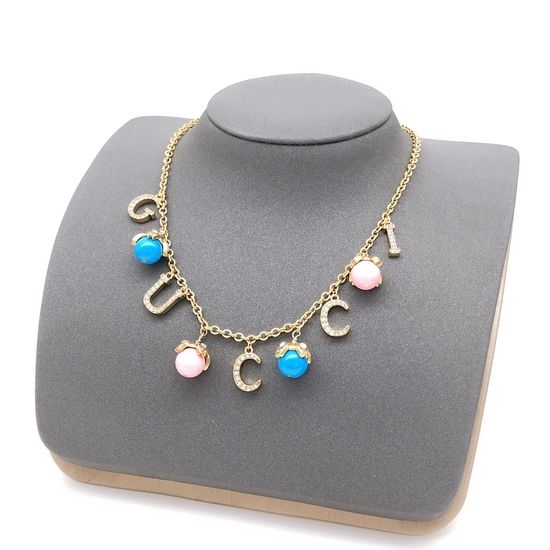 Gucci Floral Multi-element Necklace Brass Material