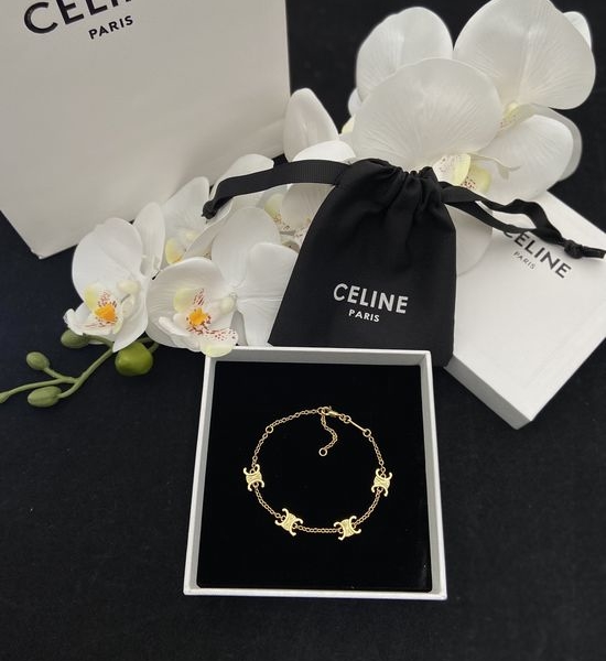 Celine Golden Arch Design Fashion Bracelet