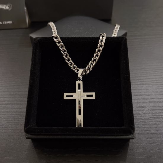 Chrome Hearts Vintage Style Pendant Necklace Jewelry