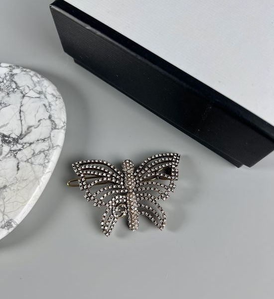 Gucci Vintage Butterfly Decorative Hair Clip
