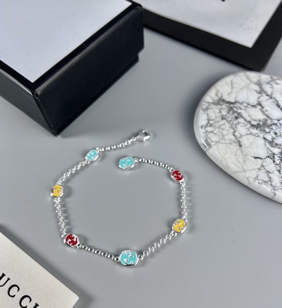 Gucci Colorful Enamel Bracelet And Necklace