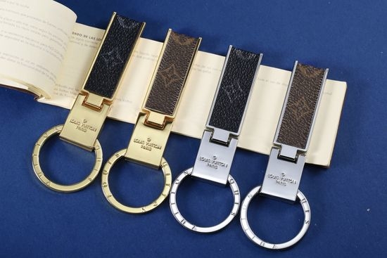 Louis Vuitton LV Premium Leather Keychain Gift