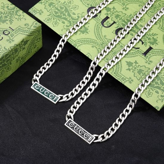 Gucci Classic Double G Design Adjustable Necklace