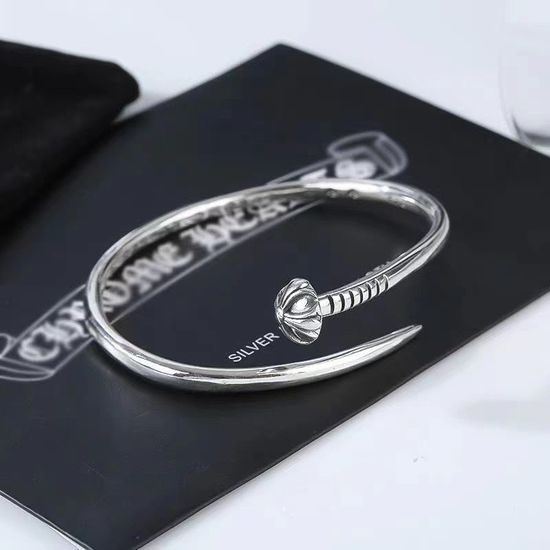 Chrome Hearts Retro Open Cross Bangle Jewelry
