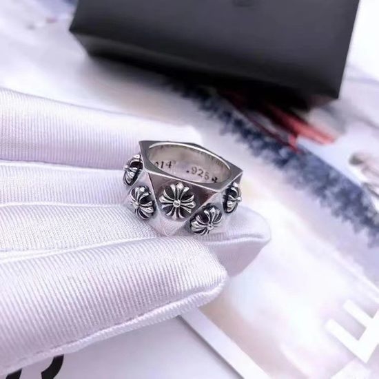 Chrome Hearts Vintage Rhombus Cross Statement Ring