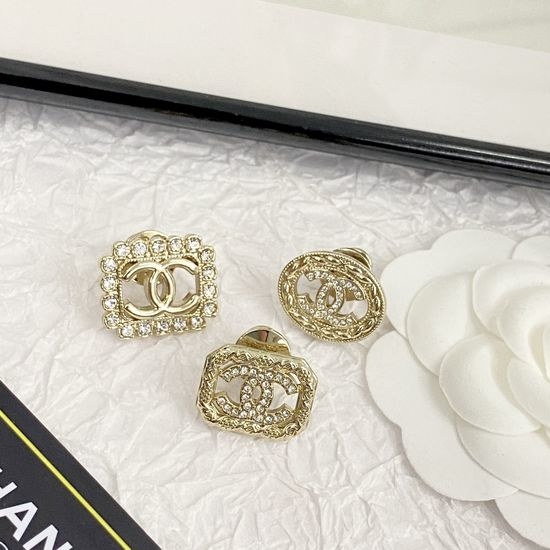 Chanel Three Piece Brooch Set