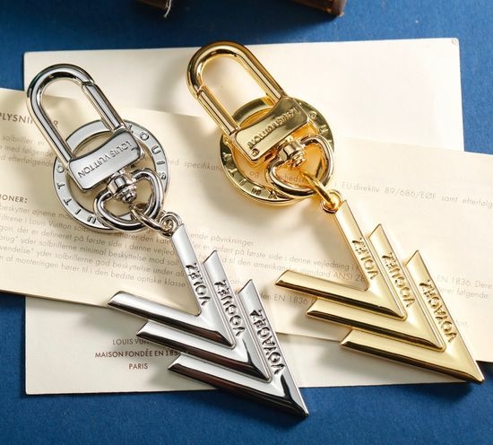 Louis Vuitton LV Three Letter Logo Keychain Pendant