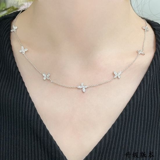 Graff Eleven Butterfly Pendant Necklace