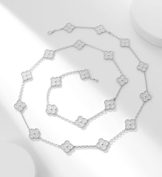 Van Cleef & Arpels VCA All-Season Twenty-Flower Diamond Necklace