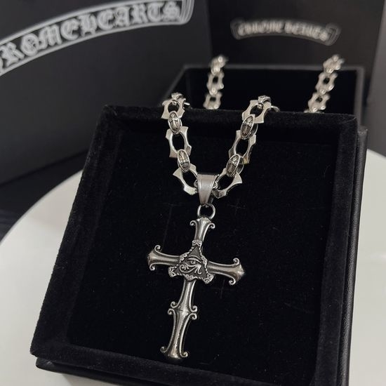 Chrome Hearts Vintage Style Pendant Necklace