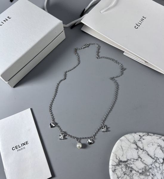 Celine Celine Minimalist Pendant Necklace