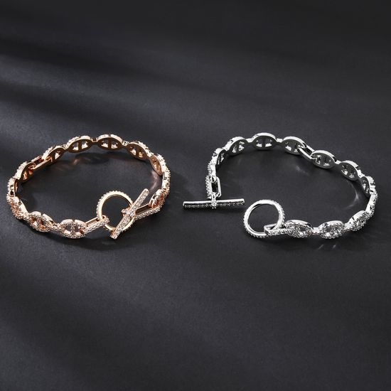 Hermes Classic Full Diamond Exquisite Bangle