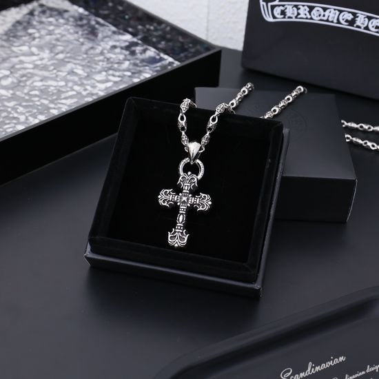 Chrome Hearts Vintage Punk Style Pendant Necklace
