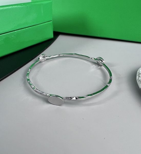 Bottega Veneta BV Classic Minimalist Textured Bracelet