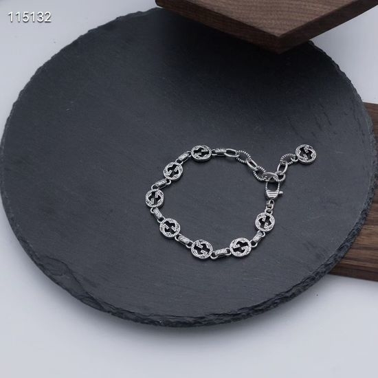 Gucci Vintage Distressed Adjustable Bracelet
