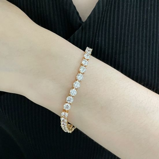 Cartier Full Diamond Pave Bracelet