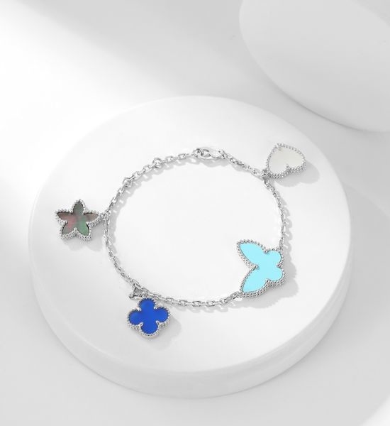 Van Cleef & Arpels VCA Vintage Lucky Four-Flower Bracelet