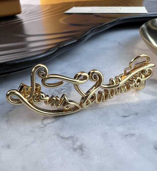 Louis Vuitton LV Single Stud Hair Clip Bracelet
