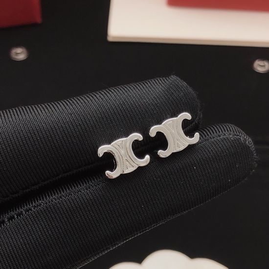 Celine Celine Latest Mini Triumphal Arch Earrings